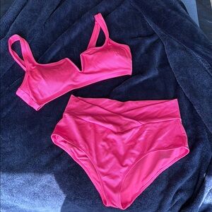 Aerie Pink Women's Bikini Set